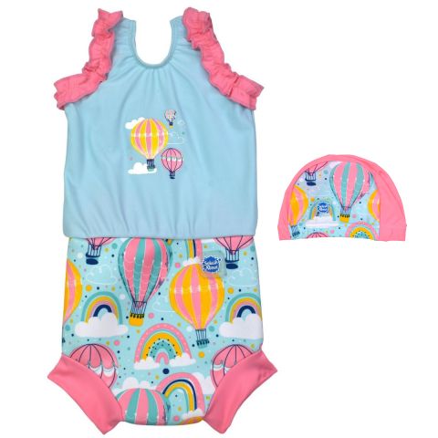 Happy Nappy Costume and Swim Hat Bundle Up & Away