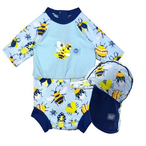 Happy Nappy Sunsuit & Legionnaire Hat Bugs Life