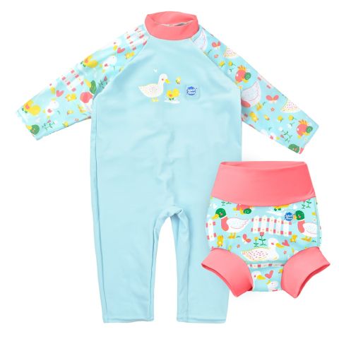 Little Ducks UV All In One & Happy Nappy Bundle