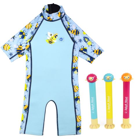 UV Sun & Sea Suit Bugs Life & Dive Sticks