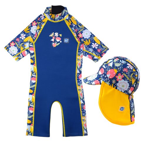 UV Sun & Sea Suit Garden Delight & Legionnaire Hat