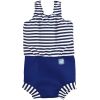 Happy Nappy™ Costume Navy White Stripe