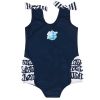 Swimming Costume Navy Stripe 